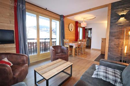 Vacances en montagne Appartement 3 pièces cabine 6 personnes - Résidence Ranfolly - Les Gets - Séjour