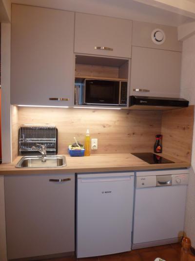 Vacances en montagne Studio cabine 4 personnes (136) - Résidence Ranfolly - Les Gets - Kitchenette