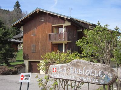 Vakantie in de bergen Appartement 2 kamers 2-4 personen - Résidence Rebiolle - Les Gets - Buiten zomer