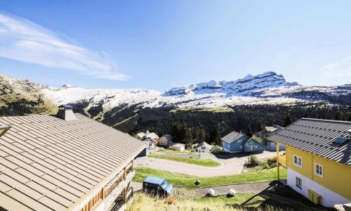 Holiday in mountain resort 4 room apartment 8 people (Prestige 81m²-1) - Résidence Refuge du Golf 2 - MH - Flaine - Summer outside