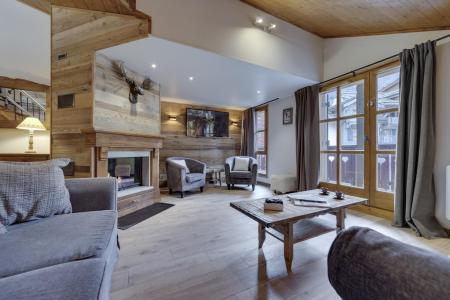 Urlaub in den Bergen 5-Zimmer-Appartment für 10 Personen (759) - Résidence Refuge du Montagnard - Les Arcs - Wohnzimmer