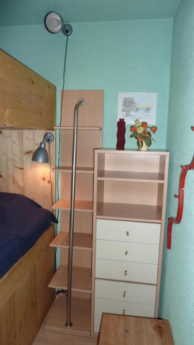 Urlaub in den Bergen 2-Zimmer-Holzhütte für 4 Personen (35) - Résidence Reine Blanche - Val Thorens - Offener Schlafbereich