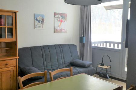 Vakantie in de bergen Appartement 2 kamers 6 personen (360R) - Résidence Relais - Réallon - Woonkamer