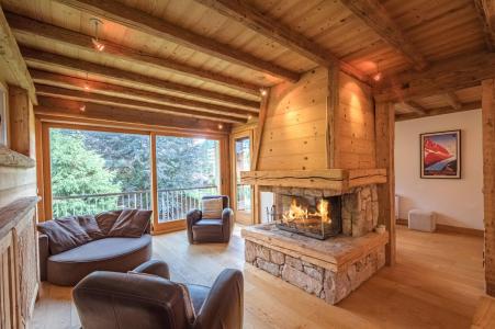 Holiday in mountain resort 4 room apartment 6 people (ARELYA) - Résidence Rivo - Chamonix - Living room