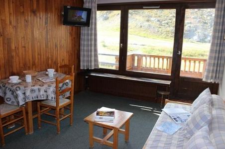 Vakantie in de bergen Studio 2 personen (C2) - Résidence Roc de Péclet - Val Thorens - Woonkamer