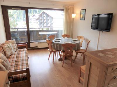 Holiday in mountain resort 3 room apartment 6 people (D75/R571) - Résidence Rochasset - Les Contamines-Montjoie - Living room