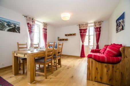 Urlaub in den Bergen 3-Zimmer-Appartment für 4 Personen - Résidence Roches Blanches - Chamonix - Wohnzimmer