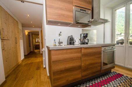 Vacaciones en montaña Apartamento 3 piezas para 4 personas - Résidence Roches Blanches - Chamonix - Cocina