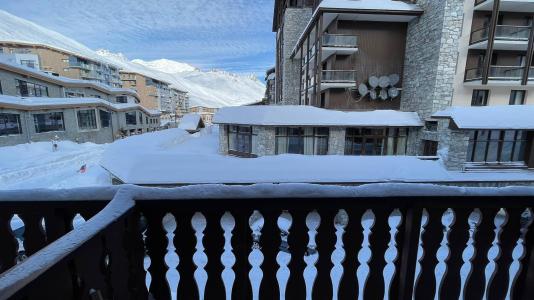 Holiday in mountain resort 2 room apartment sleeping corner 6 people (203) - Résidence Rond Point des Pistes A - Tignes - Balcony