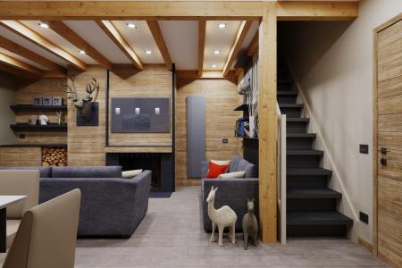 Vacanze in montagna Appartamento su due piani 6 stanze per 10 persone (ROSAEL 6) - Résidence Rosaël - Alaska - Val Thorens - Soggiorno