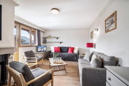 Vakantie in de bergen Appartement 3 kamers 8 personen (ALASKA 5) - Résidence Rosaël - Alaska - Val Thorens - Woonkamer