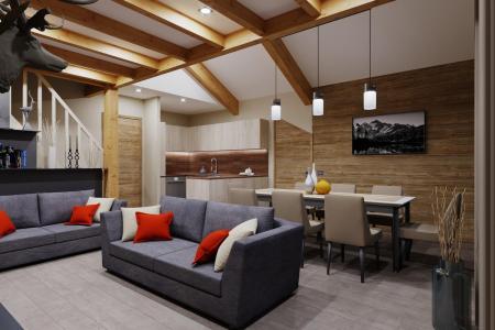 Vakantie in de bergen Appartement duplex 6 kamers 10 personen (ROSAEL 6) - Résidence Rosaël - Alaska - Val Thorens - Woonkamer