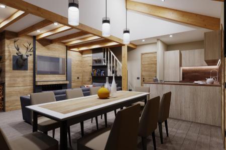 Vakantie in de bergen Appartement duplex 6 kamers 10 personen (ROSAEL 6) - Résidence Rosaël - Alaska - Val Thorens - Woonkamer