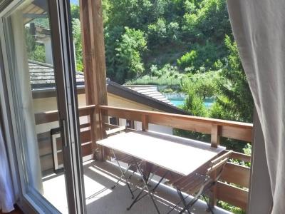 Holiday in mountain resort 3 room duplex apartment 7 people (RDB31) - Résidence Roseland - Brides Les Bains - Terrace