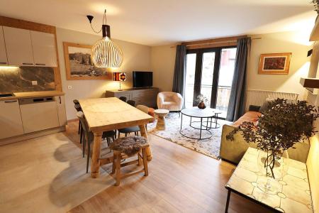 Holiday in mountain resort 3 room apartment 6 people (92) - Résidence Saint Guibert - Les Gets - Living room