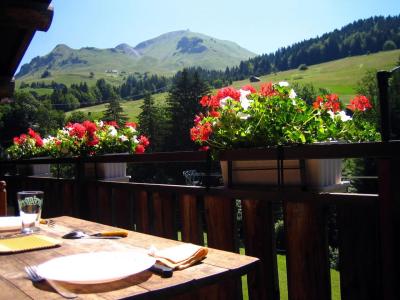 Holiday in mountain resort 6 room apartment 12 people - Résidence Saint Olivier - Le Grand Bornand - Summer outside