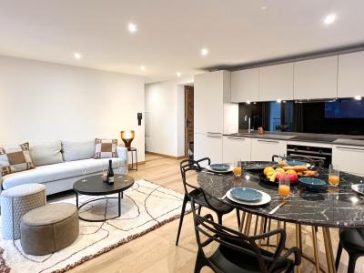 Holiday in mountain resort 3 room apartment 4 people - Résidence Sapin - Les Gets - Living room