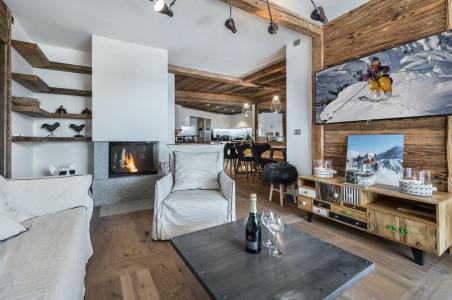 Urlaub in den Bergen 5-Zimmer-Appartment für 8 Personen (42) - Résidence Savoie - Val d'Isère - Wohnzimmer