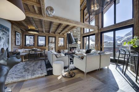 Каникулы в горах Апартаменты дуплекс 6 комнат 10 чел. (52) - Résidence Savoie - Val d'Isère - Салон