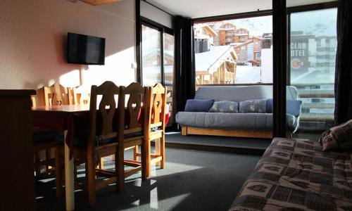 Holiday in mountain resort Studio 5 people (28m²) - Résidence Schuss - MH - Val Thorens - Living room