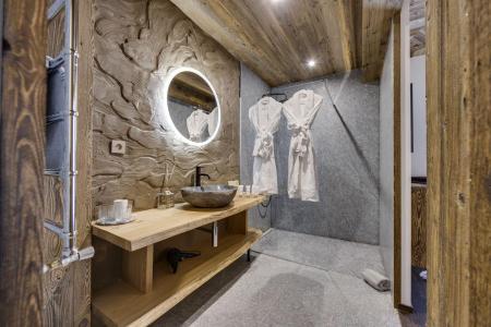 Holiday in mountain resort 6 room duplex apartment 10 people (TAJJ) - Résidence Semper Vivens - Tignes - Shower room