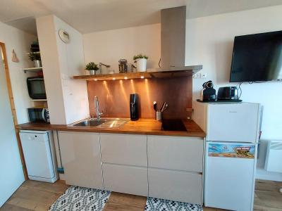 Vakantie in de bergen Appartement 2 kamers 4 personen (304) - Résidence Sextant - Montchavin La Plagne - Keuken