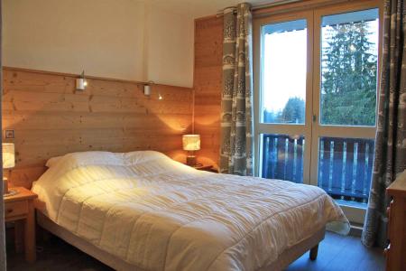 Urlaub in den Bergen 3-Zimmer-Appartment für 6 Personen - Résidence Shangri-La - Les Gets - Schlafzimmer