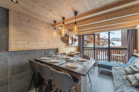 Urlaub in den Bergen 3-Zimmer-Berghütte für 6 Personen (464) - Résidence Silveralp - Val Thorens - Wohnzimmer