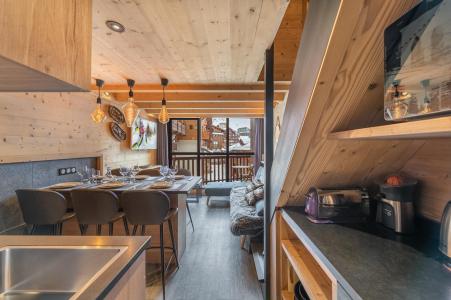 Urlaub in den Bergen 3-Zimmer-Berghütte für 6 Personen (SILVERALP464) - Résidence Silveralp - Val Thorens - Unterkunft