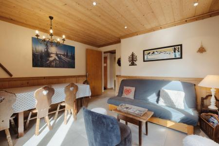 Urlaub in den Bergen 3-Zimmer-Appartment für 7 Personen - Résidence Soldanella - La Clusaz - Wohnzimmer