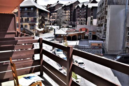 Vacanze in montagna Studio con alcova per 4 persone (288) - Résidence Soldanelles - Risoul - Terrazza