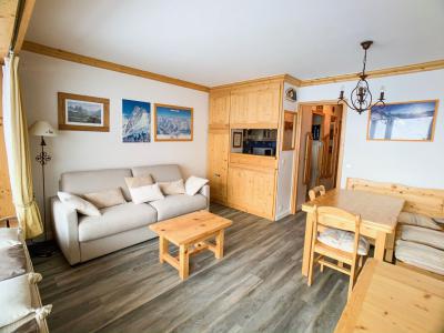 Vakantie in de bergen Appartement 3 kamers 8 personen (43B) - Résidence Soleil - Tignes - Woonkamer