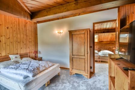 Holiday in mountain resort 3 room duplex apartment 6 people - Résidence Soleil de Minuit - Les Gets - Bedroom