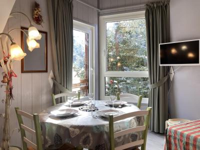 Vakantie in de bergen Studio mezzanine 4 personen (109) - Résidence Sosna 2 - Avoriaz - Woonkamer