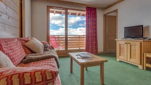 Urlaub in den Bergen 5 Zimmer Maisonettewohnung für 8-10 Personen - Résidence Sun Valley - La Plagne - Wohnzimmer