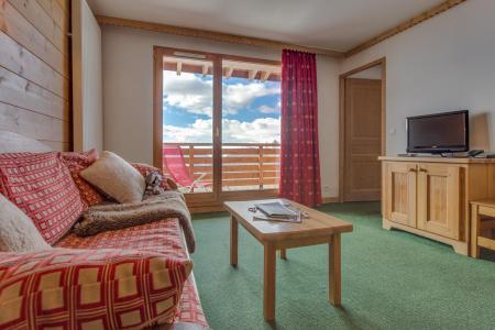 Vakantie in de bergen Résidence Sun Valley - La Plagne - Woonkamer