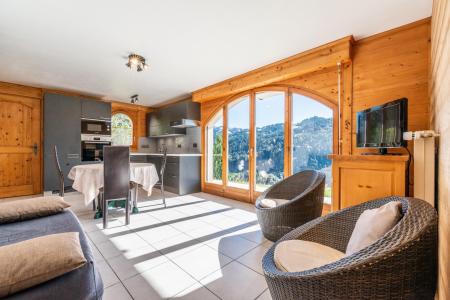 Vacaciones en montaña Apartamento 2 piezas para 4 personas - Résidence Sylvestra - Les Gets - Estancia