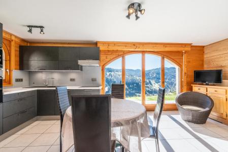 Vacances en montagne Appartement 2 pièces 4 personnes - Résidence Sylvestra - Les Gets - Séjour