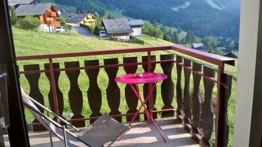 Vakantie in de bergen Studio 3 personen (57) - Résidence Sylvia - Châtel - Balkon