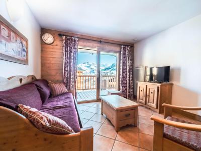 Vakantie in de bergen Appartement 3 kamers 6 personen (19) - Résidence Télémark - Tignes - Woonkamer