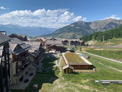 Urlaub in den Bergen Résidence Terrasses du Soleil d'Or - Les Orres - Balkon