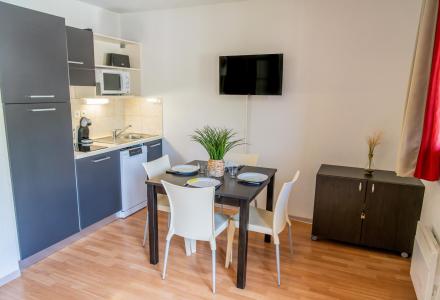 Vakantie in de bergen Studio 4 personen (3208) - Résidence Terrasses du Soleil d'Or - Les Orres - Keuken