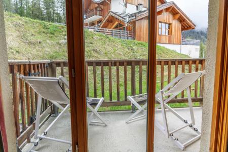 Urlaub in den Bergen Studio Schlafnische 4 Personen (3110) - Résidence Terrasses du Soleil d'Or - Les Orres - Balkon