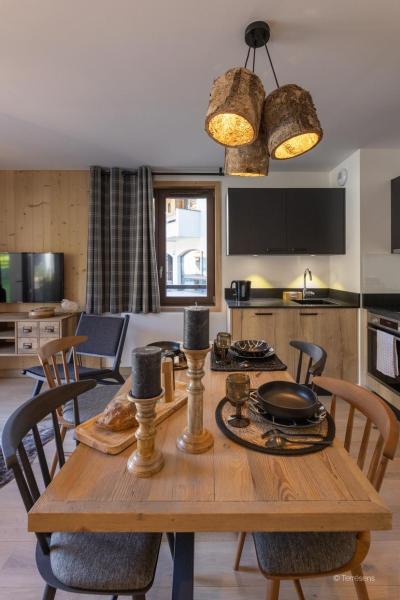 Urlaub in den Bergen 2-Zimmer-Appartment für 4 Personen - Résidence Terresens Cristal Lodge - Serre Chevalier - Wohnzimmer