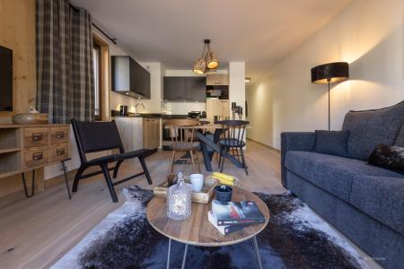 Urlaub in den Bergen 2-Zimmer-Appartment für 4 Personen - Résidence Terresens Cristal Lodge - Serre Chevalier - Wohnzimmer