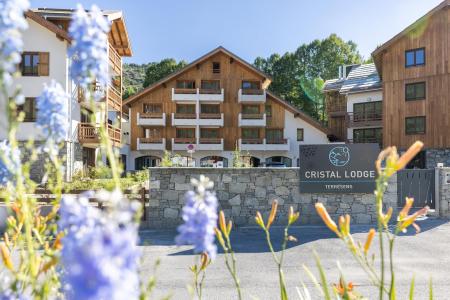 Location au ski Résidence Terresens Cristal Lodge - Serre Chevalier - Extérieur été