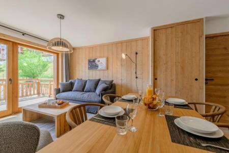 Wakacje w górach Apartament 2 pokojowy 4 osób - Résidence Terrésens L'étoile de la Vanoise - Champagny-en-Vanoise - Pokój gościnny