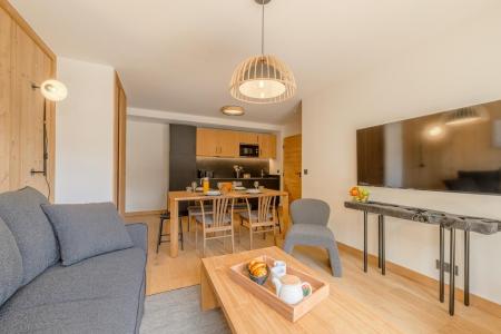 Wakacje w górach Apartament 2 pokojowy 4 osób - Résidence Terrésens L'étoile de la Vanoise - Champagny-en-Vanoise - Pokój gościnny