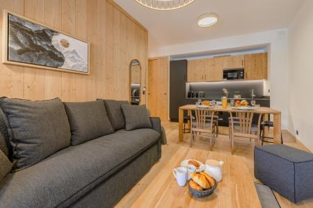 Wakacje w górach Apartament 2 pokojowy kabina 4-6 osób - Résidence Terrésens L'étoile de la Vanoise - Champagny-en-Vanoise - Pokój gościnny