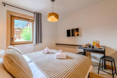 Vacanze in montagna Studio per 2 persone - Résidence Terrésens L'étoile de la Vanoise - Champagny-en-Vanoise - Angolo notte